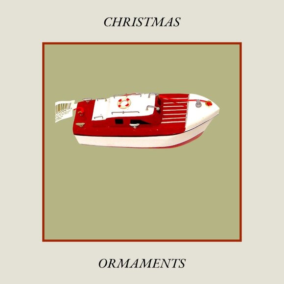 Kurt S. Adler Fishing Boat Christmas Tree Ornament Vintaged Collectable Detailed - Picture 9 of 16